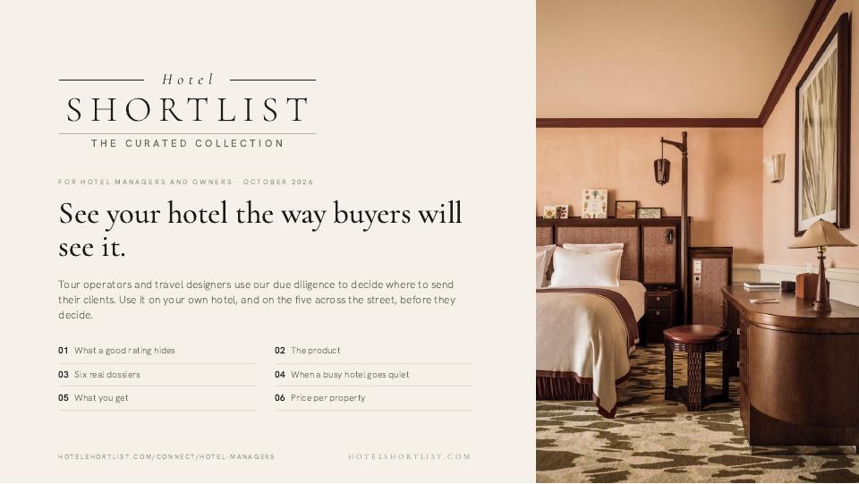 Cover of the deck for Hotel Managers